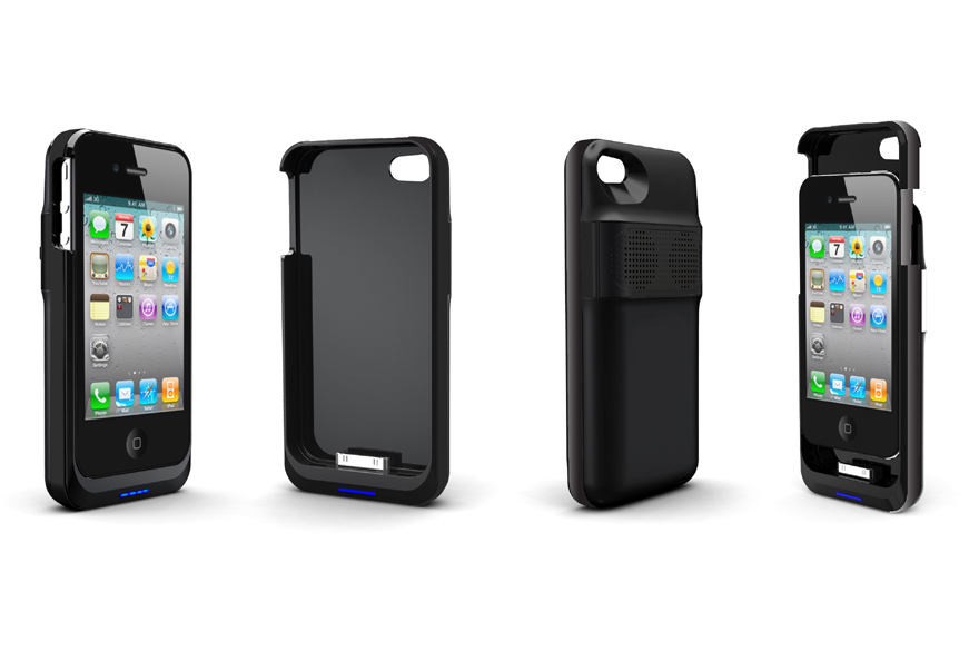 mbeat CASE, Power and Speaker 3-in-1 Smart case for iPhone 4/4s