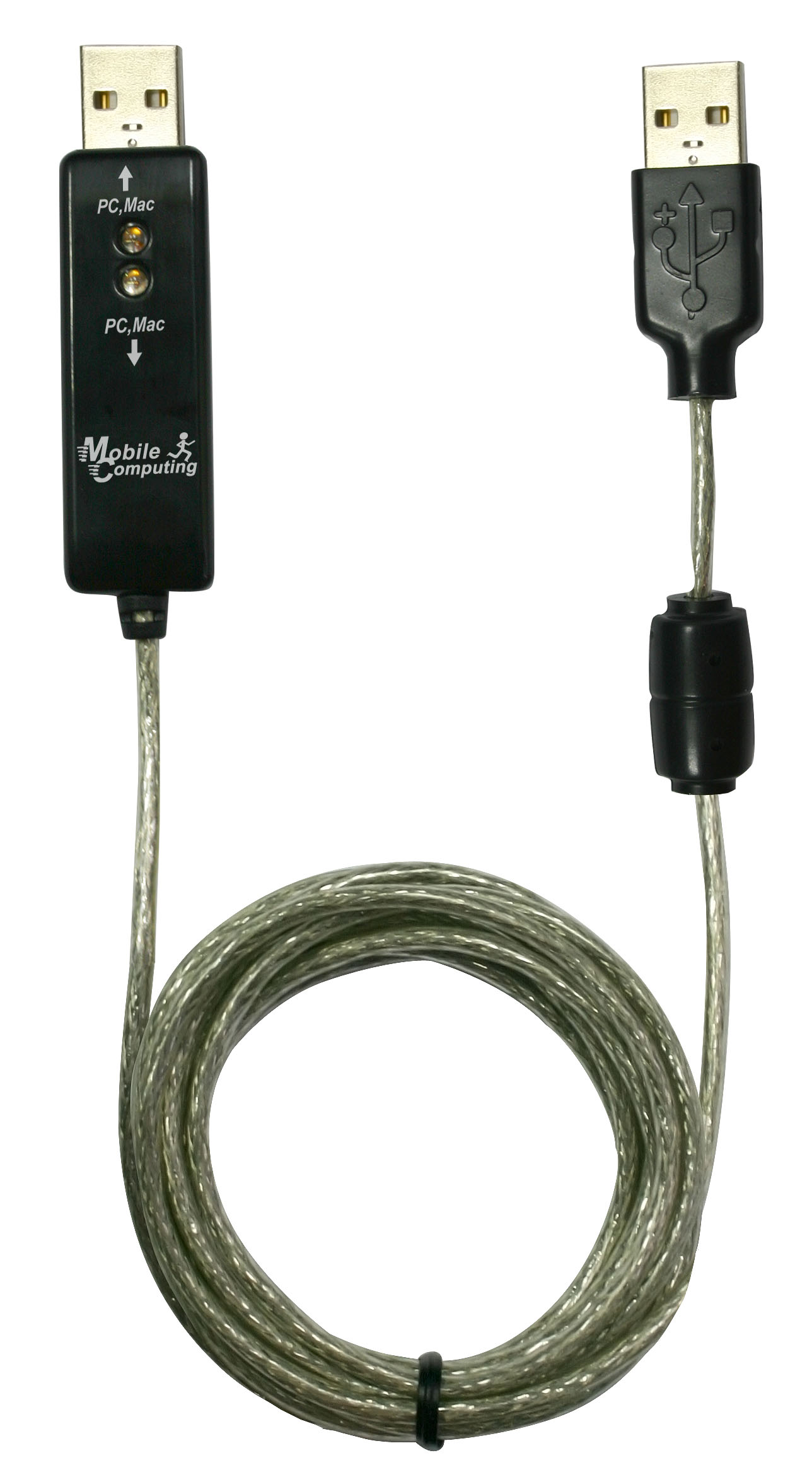 USB 2.0 Datalink Transfer Cable for Windows and MAC PCs