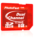 PhotoFast Dual Channel 150X SD Card-8GB